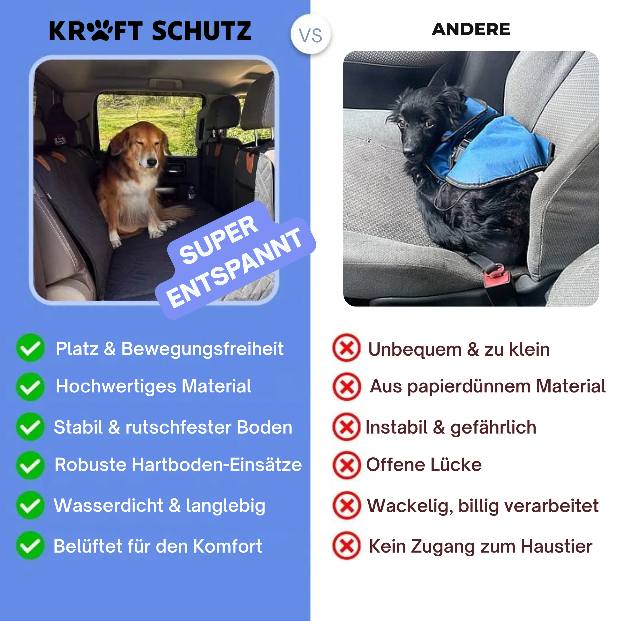 AutoPlatinum - Hartboden Autositzerweiterung