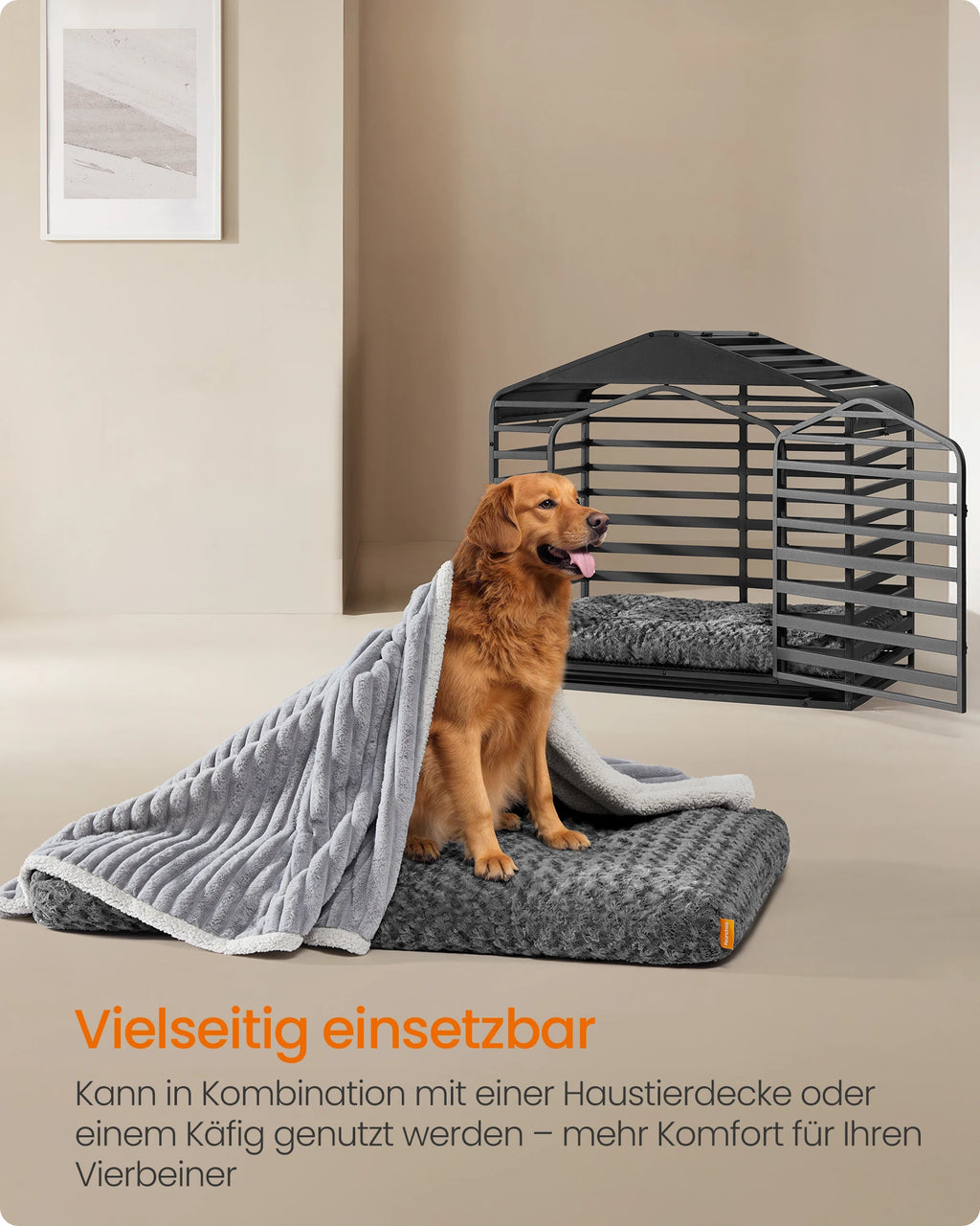 Premium Hundebett - M bis XXL