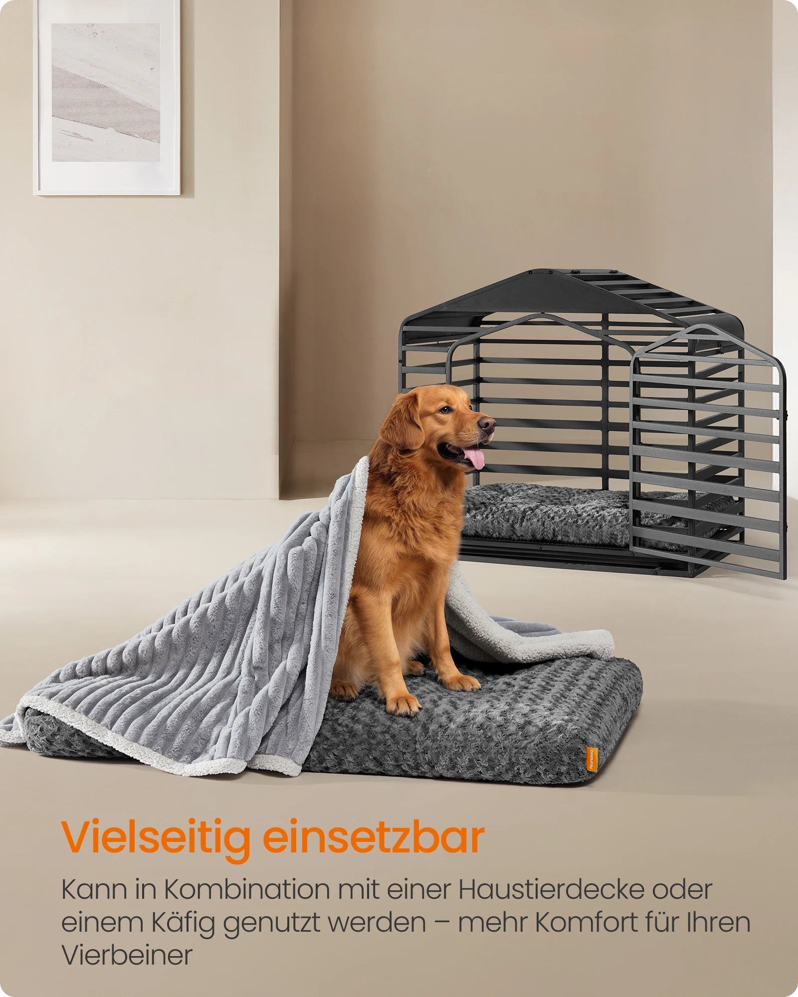Premium Hundebett - M bis XXL