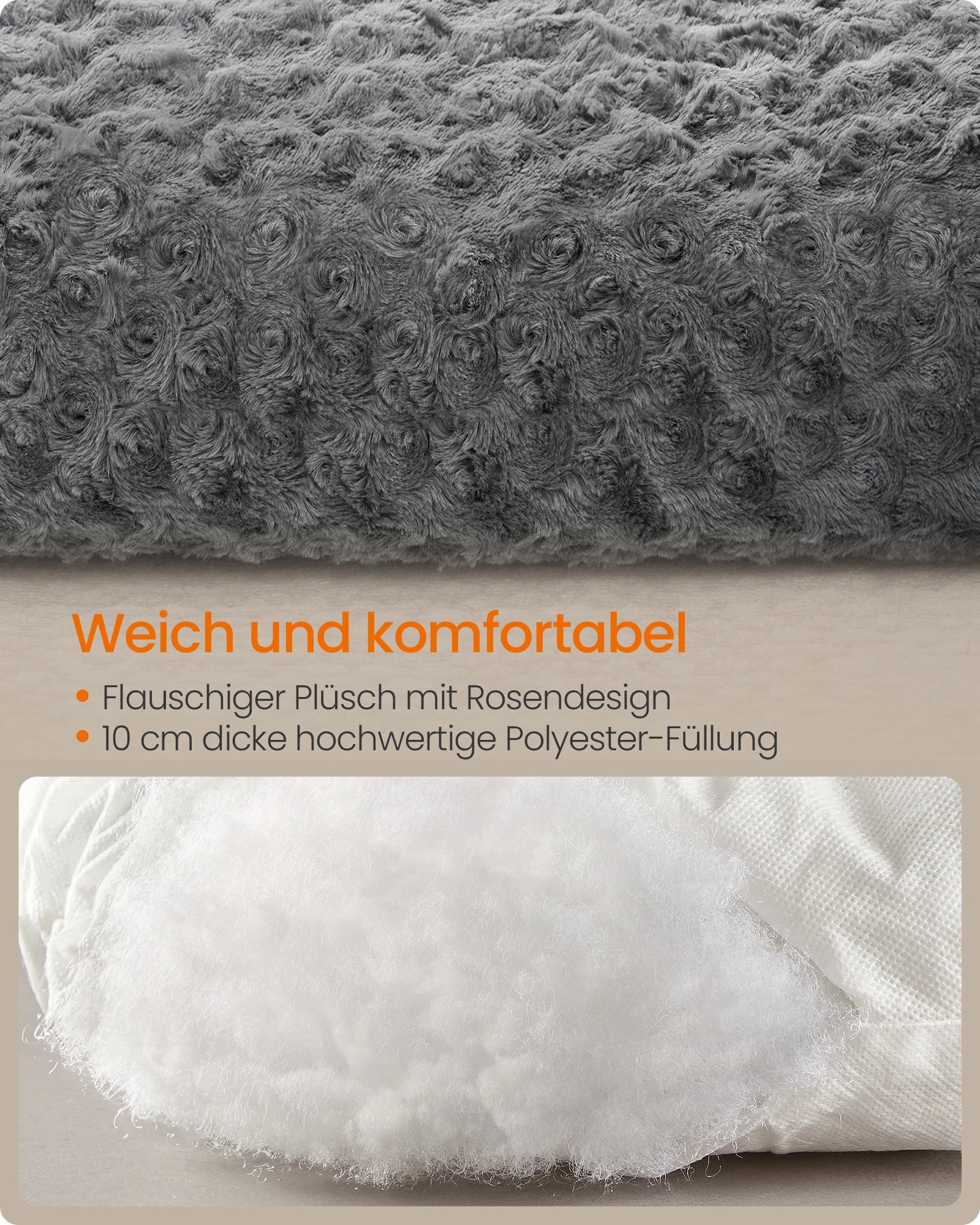 Premium Hundebett - M bis XXL